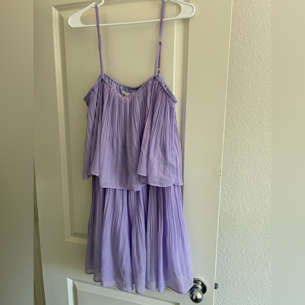 Lavender Layered Romper